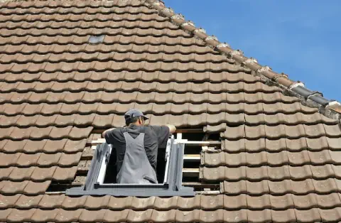Pose de velux - Estrun